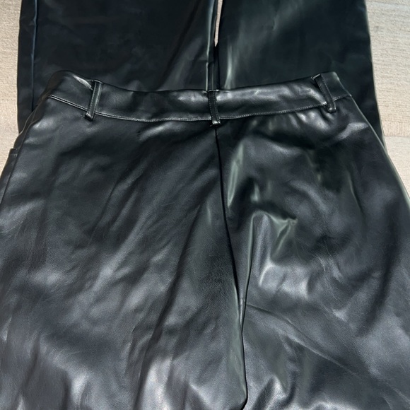 Leather Look Trousers - Picture 3 of 8